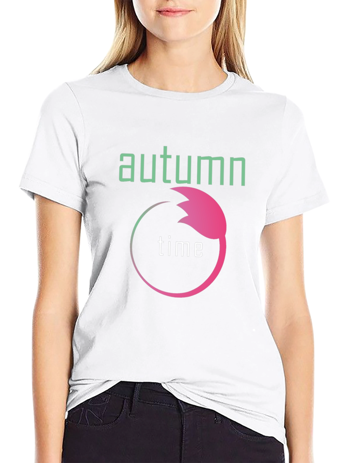 Autumn Time Graphic Tee - Stylish Fall Season Apparel