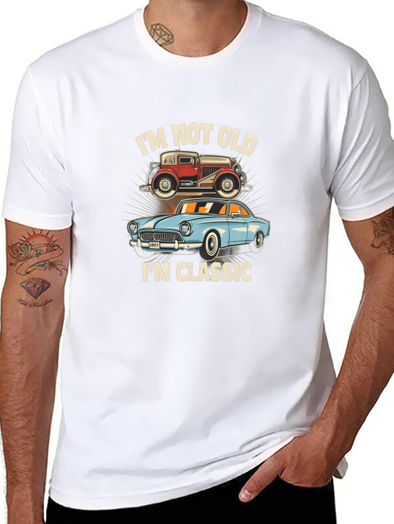 Classic Cars T-Shirt - Im Not Old Im Classic