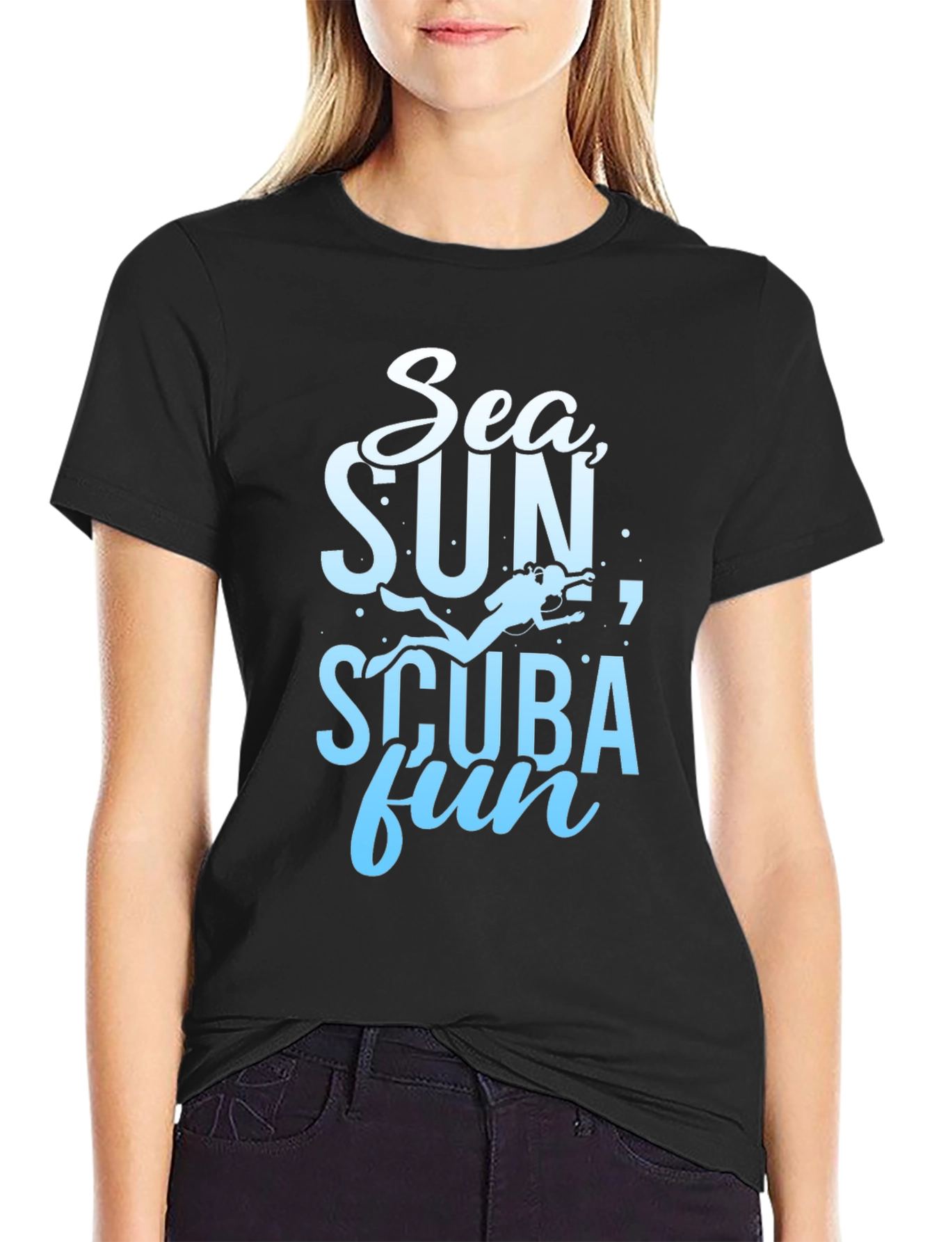 Sea Sun Scuba Fun T-Shirt - Divers Paradise Tee