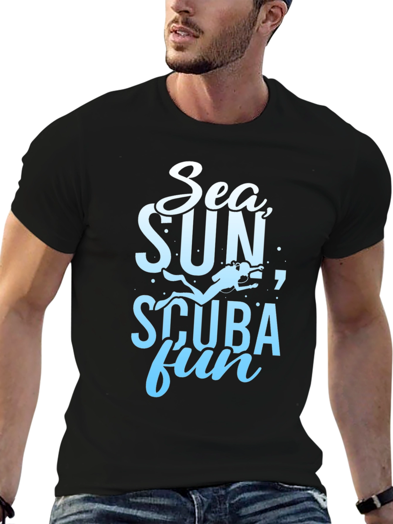 Sea Sun Scuba Fun T-Shirt - Divers Paradise Tee