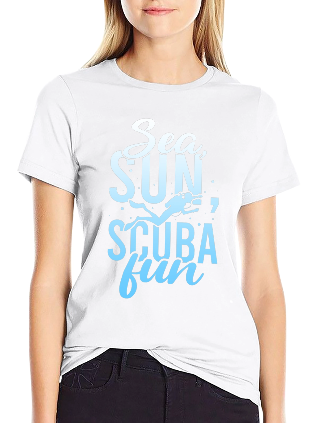 Sea Sun Scuba Fun T-Shirt - Divers Paradise Tee