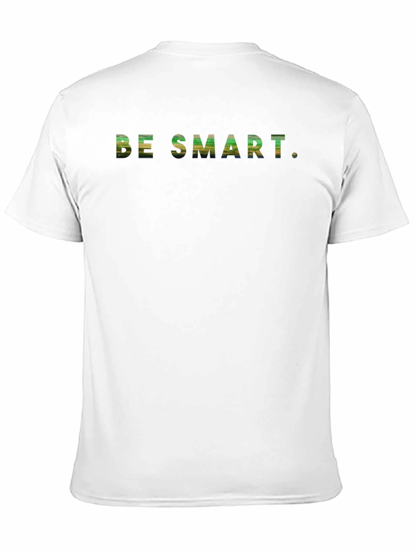 Be Smart. Graphic Print Crewneck T-Shirt