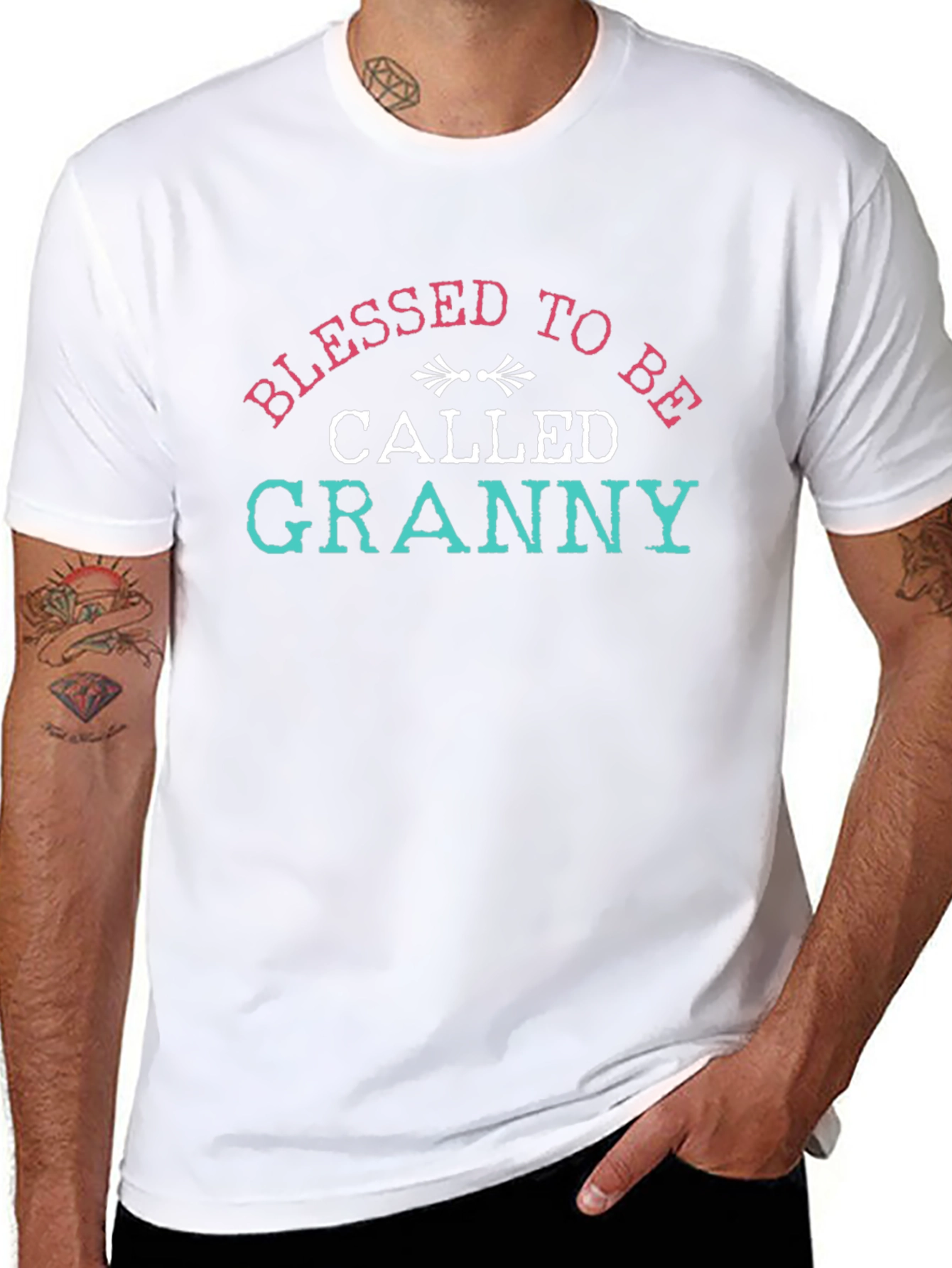 Blessed To Be Called Granny Graphic T-Shirt