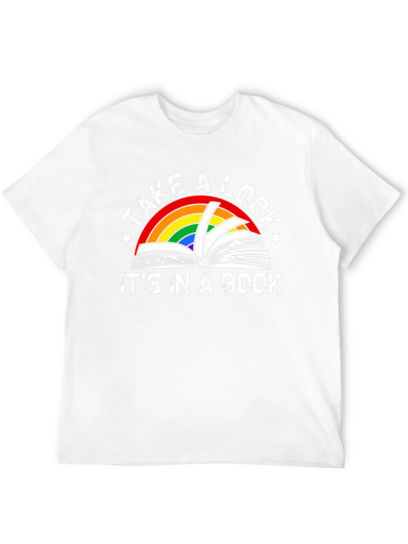 Take a Look Its in a Book Graphic T-Shirt
