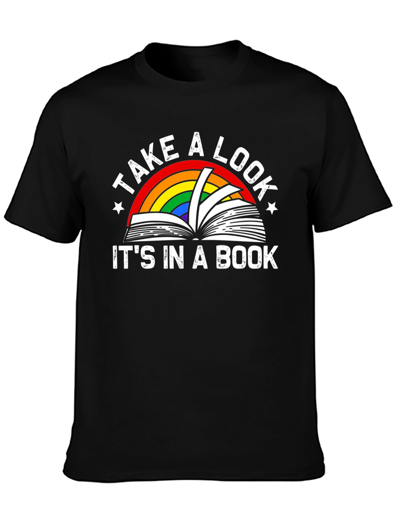 Take a Look Its in a Book Graphic T-Shirt