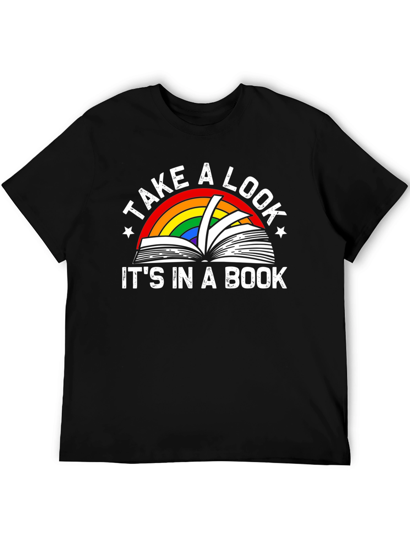 Take a Look Its in a Book Graphic T-Shirt