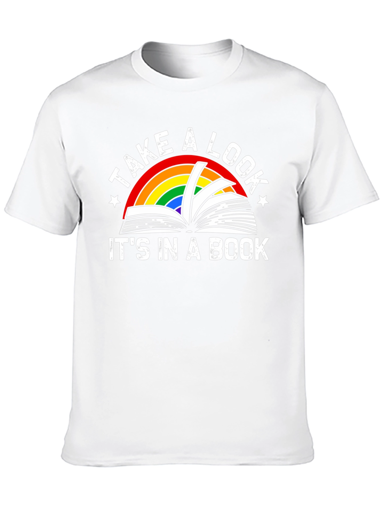 Take a Look Its in a Book Graphic T-Shirt