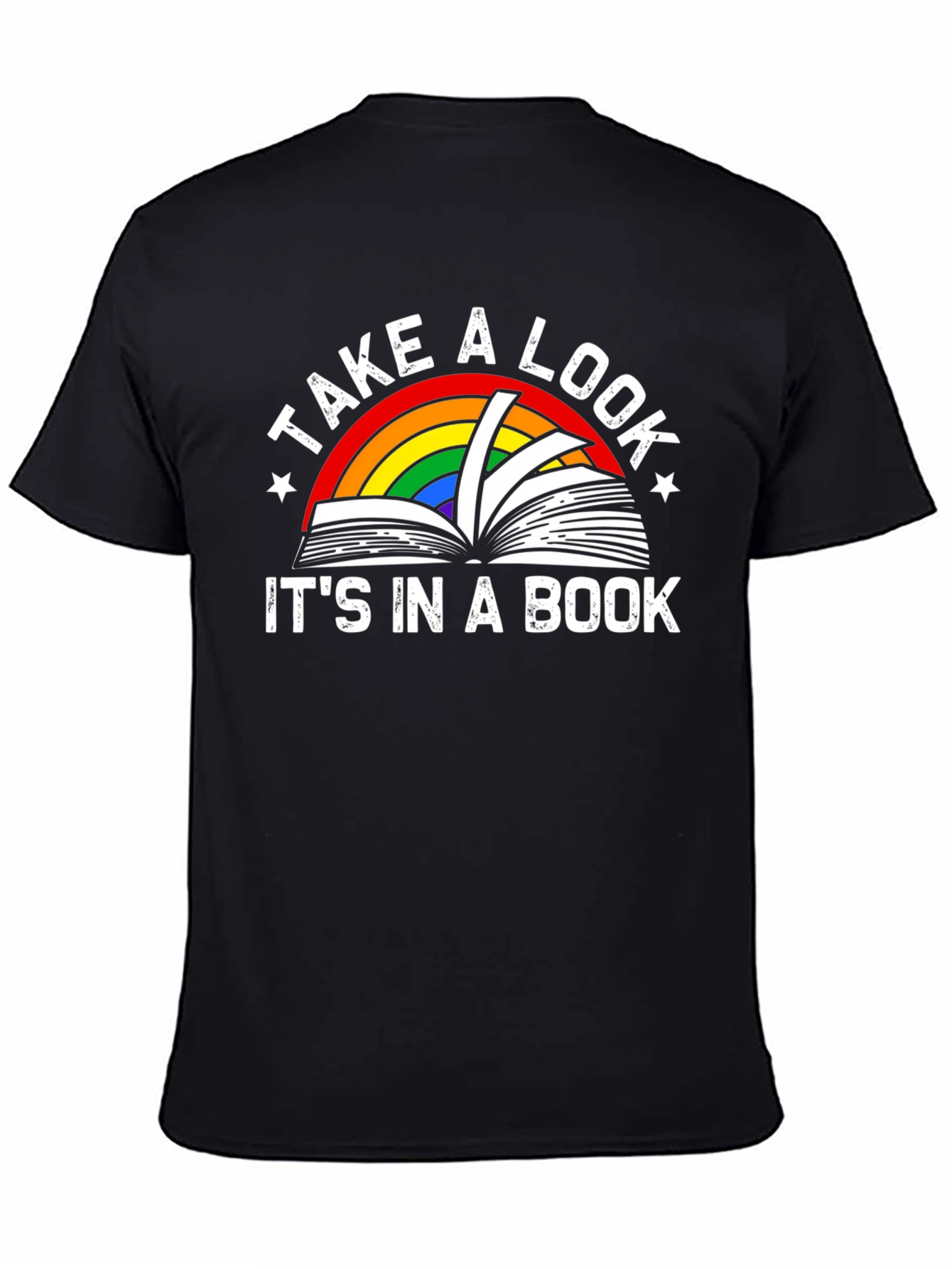 Take a Look Its in a Book Graphic T-Shirt