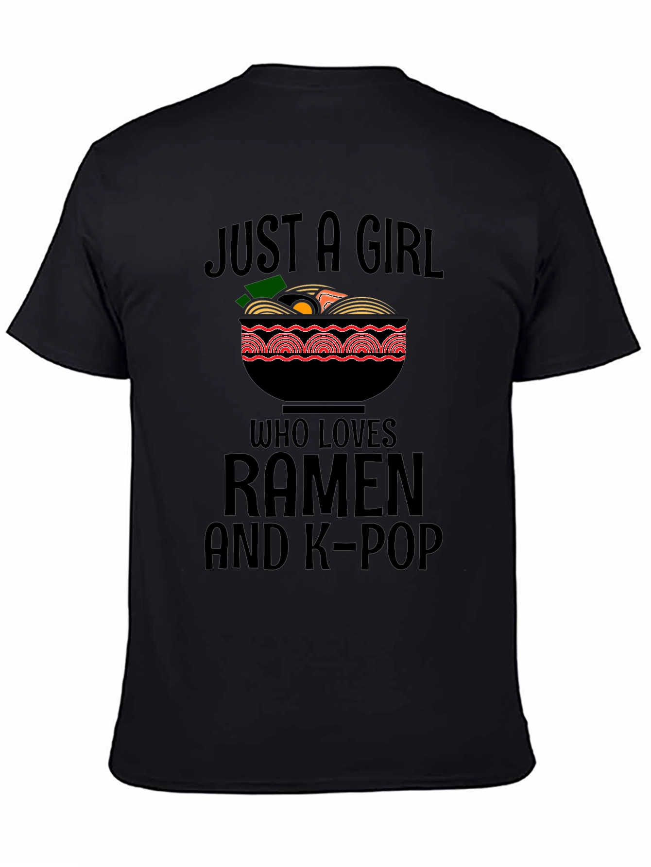Ramen & K-Pop Girls Graphic Tee