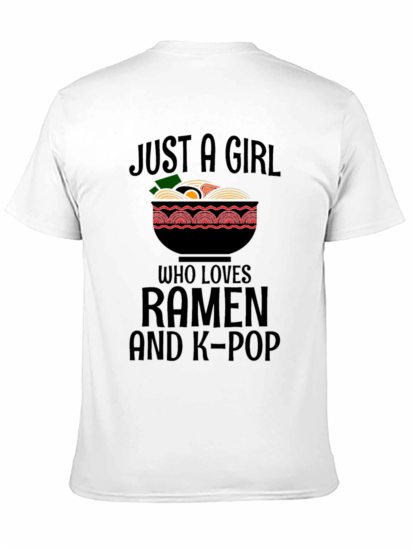 Ramen & K-Pop Girls Graphic Tee