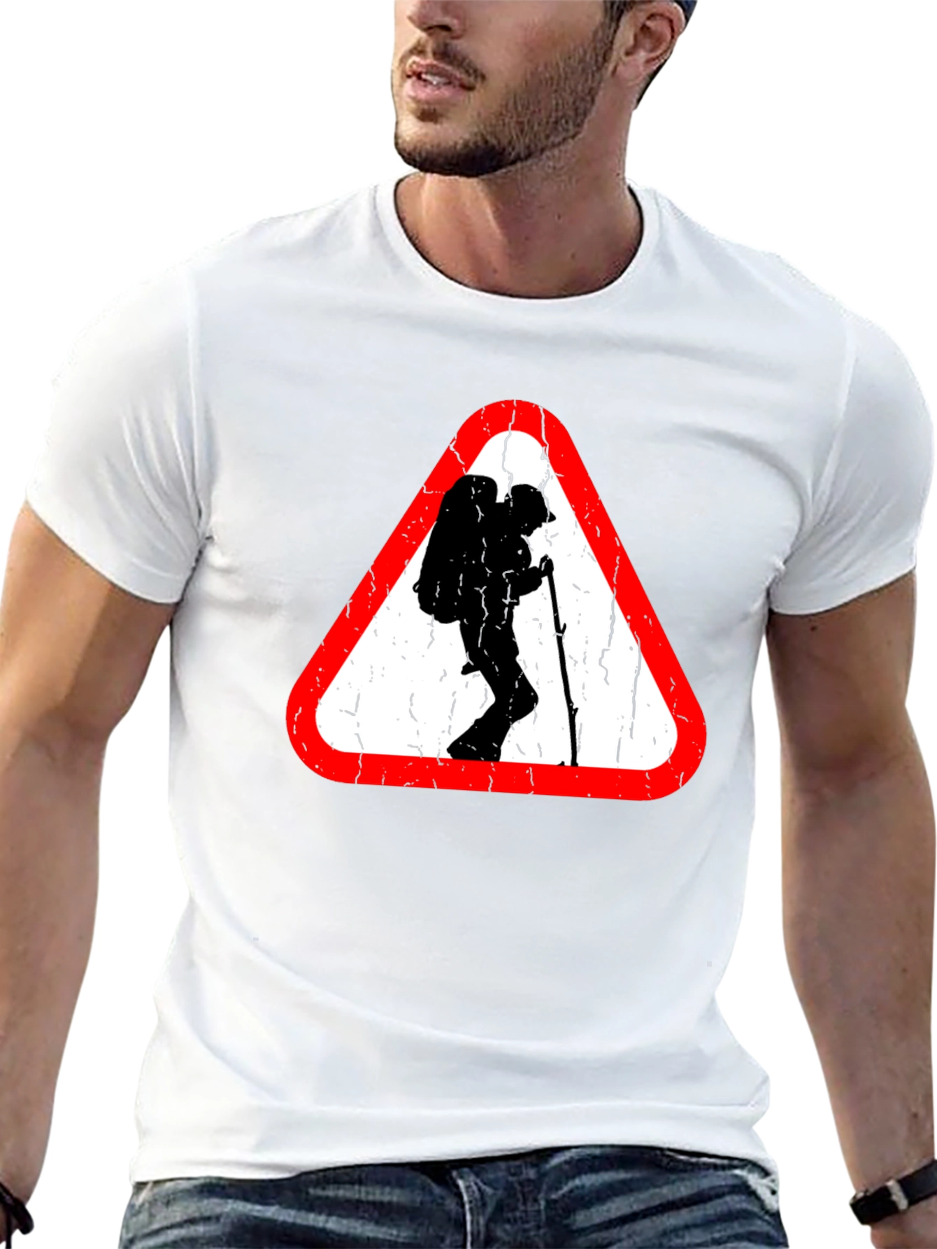 Hiking Adventure T-Shirt - Hiker Sign