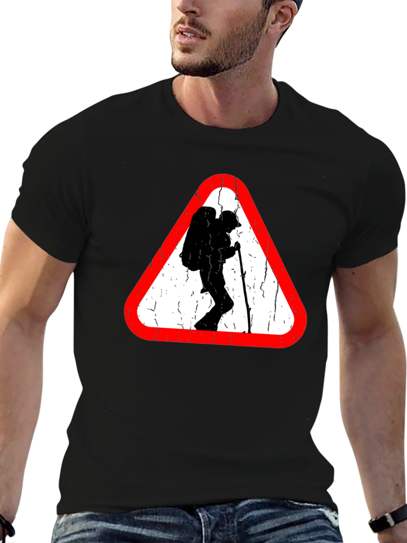Hiking Adventure T-Shirt - Hiker Sign