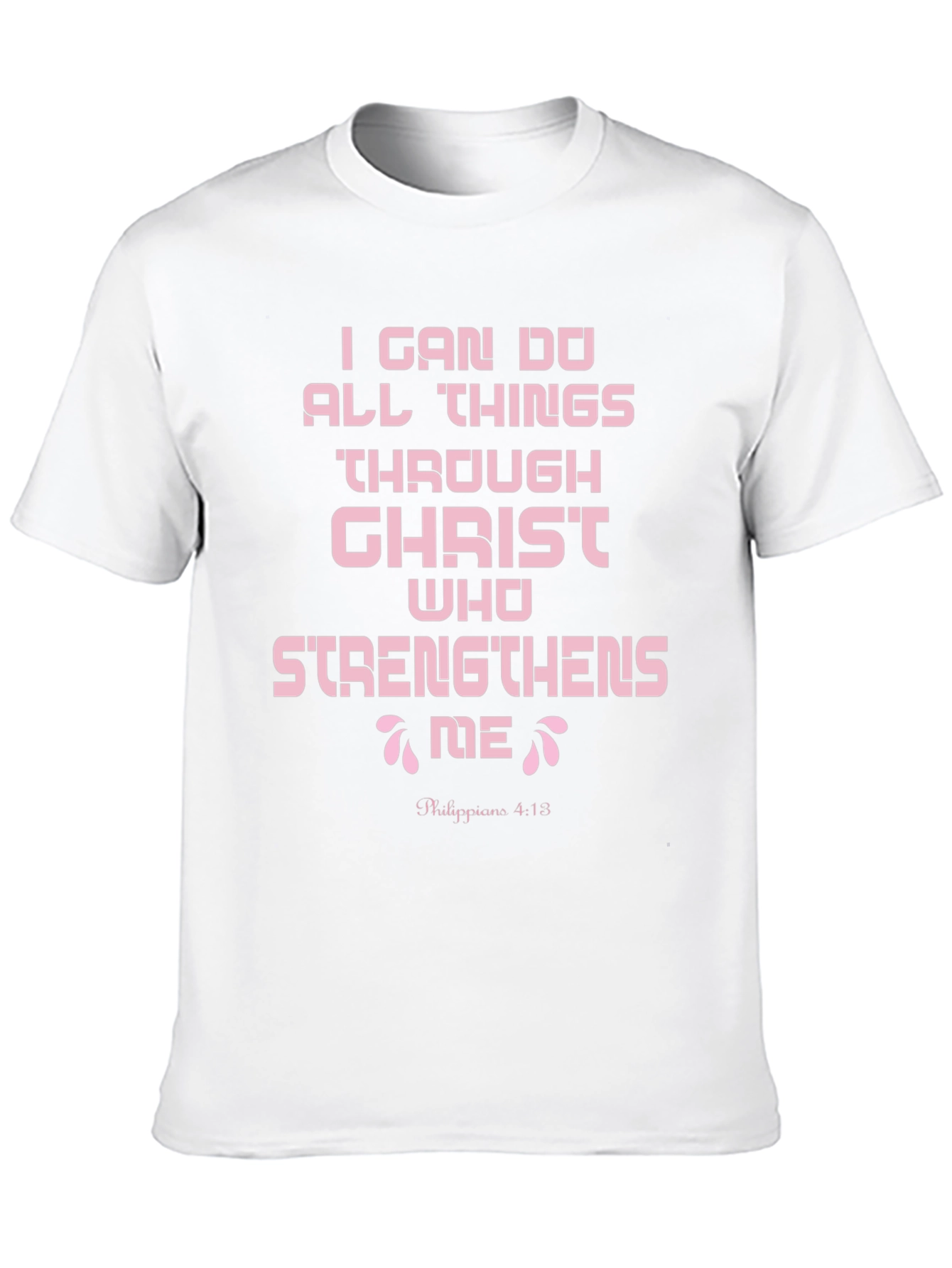 I Can Do All Things Black T-Shirt