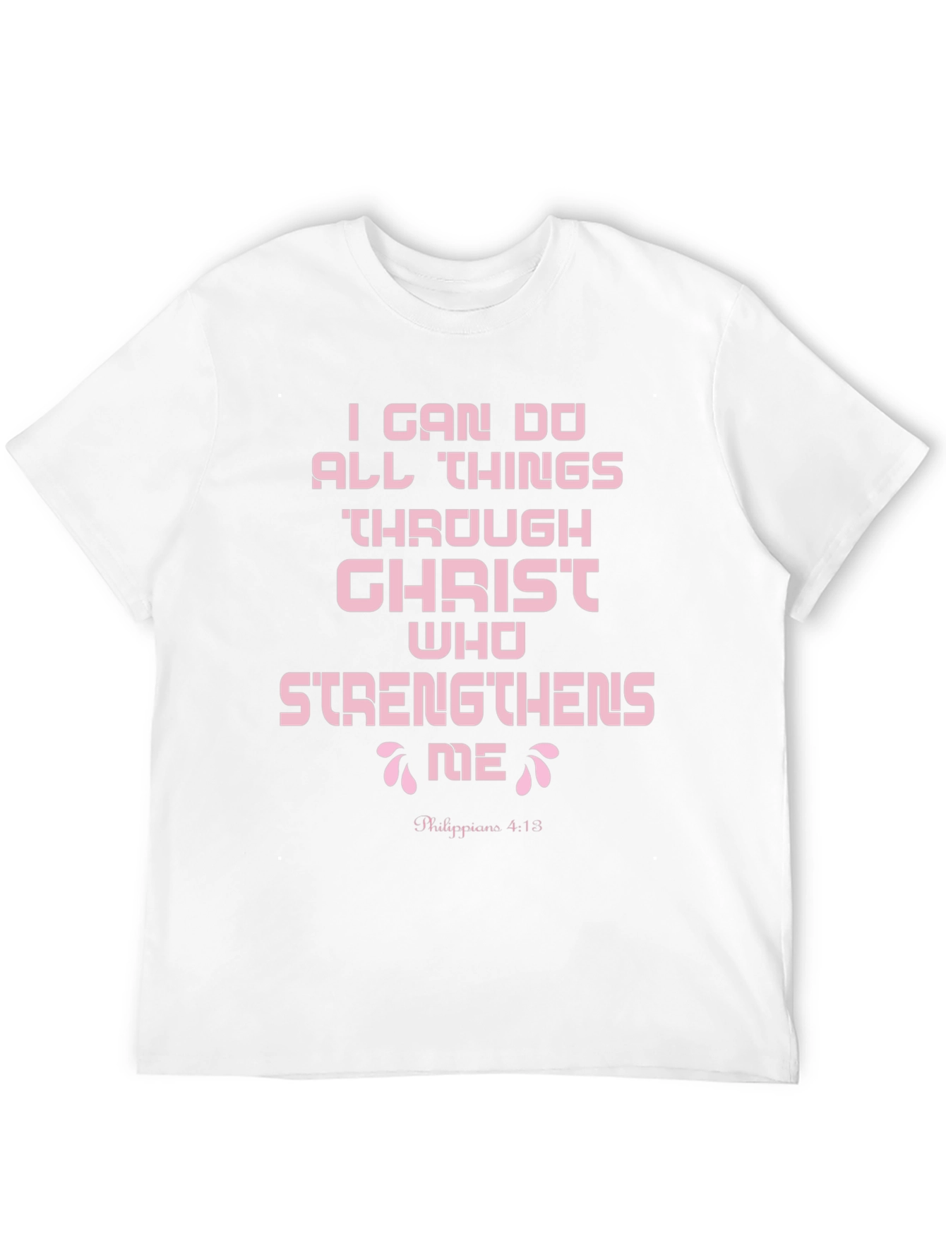 I Can Do All Things Black T-Shirt
