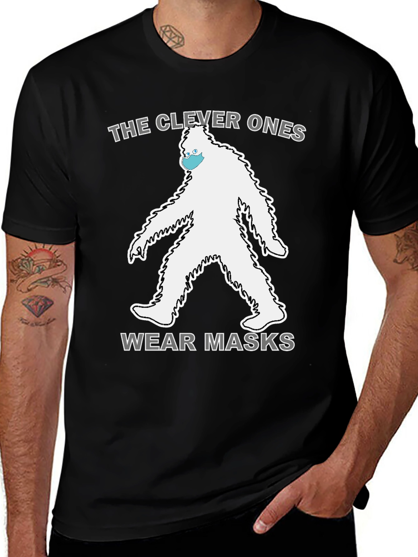 Clever Ones Wear Masks T-Shirt