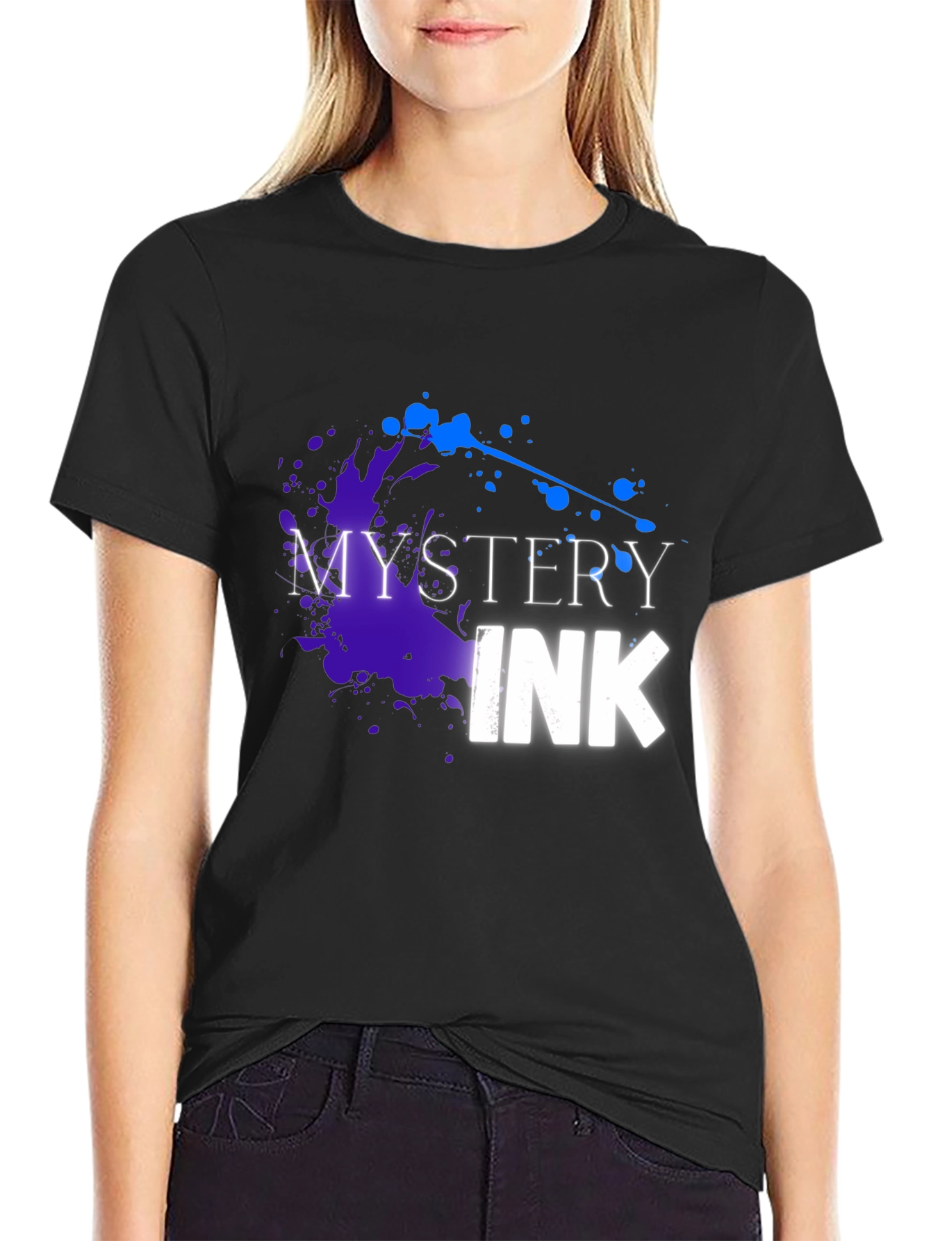 Mystery Ink Graphic Tee - Cool Design Soft Fabric