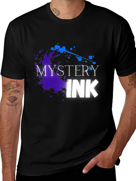 Mystery Ink Graphic Tee - Cool Design Soft Fabric