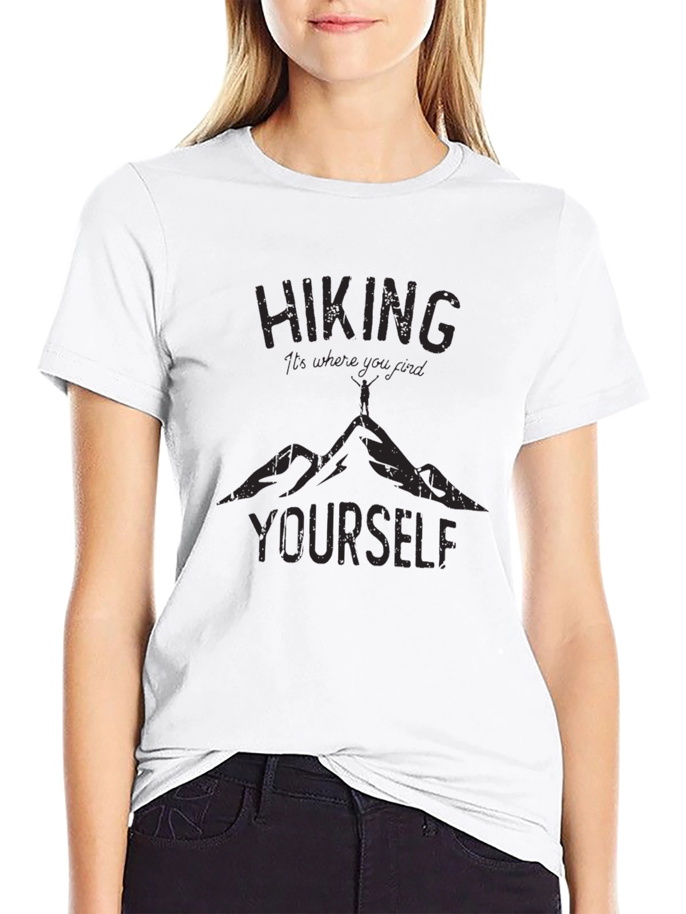 Hiking Find Yourself Graphic Tee