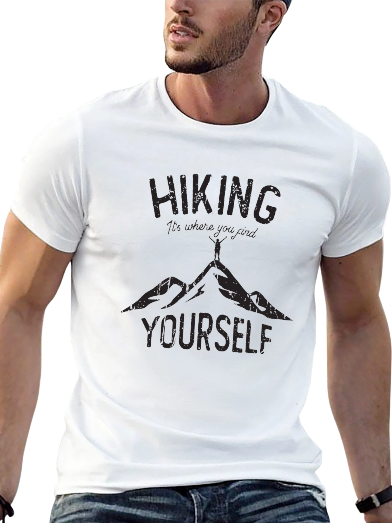 Hiking Find Yourself Graphic Tee