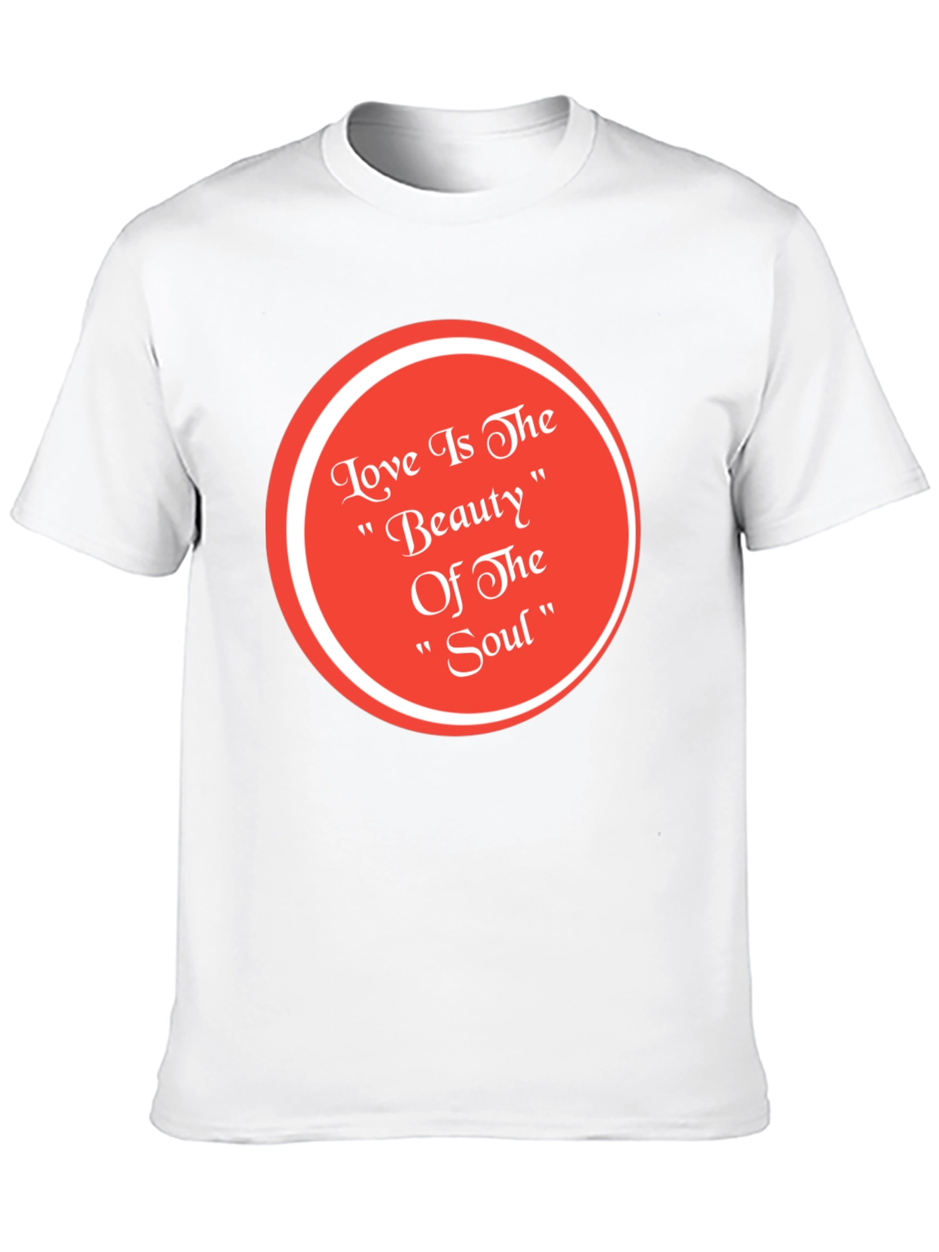 Love Is The Beauty of The Soul Black T-Shirt