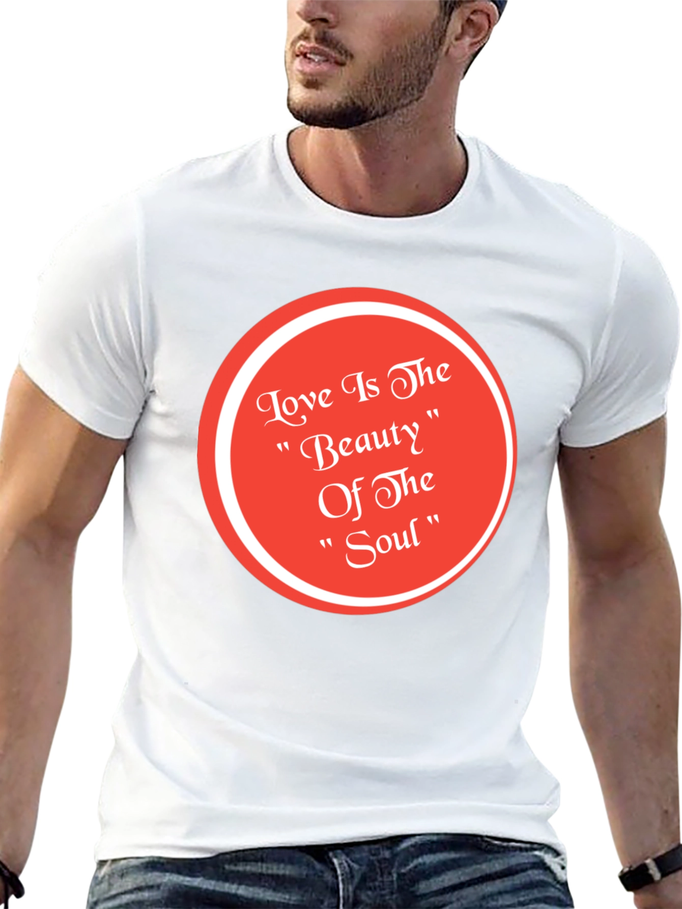 Love Is The Beauty of The Soul Black T-Shirt