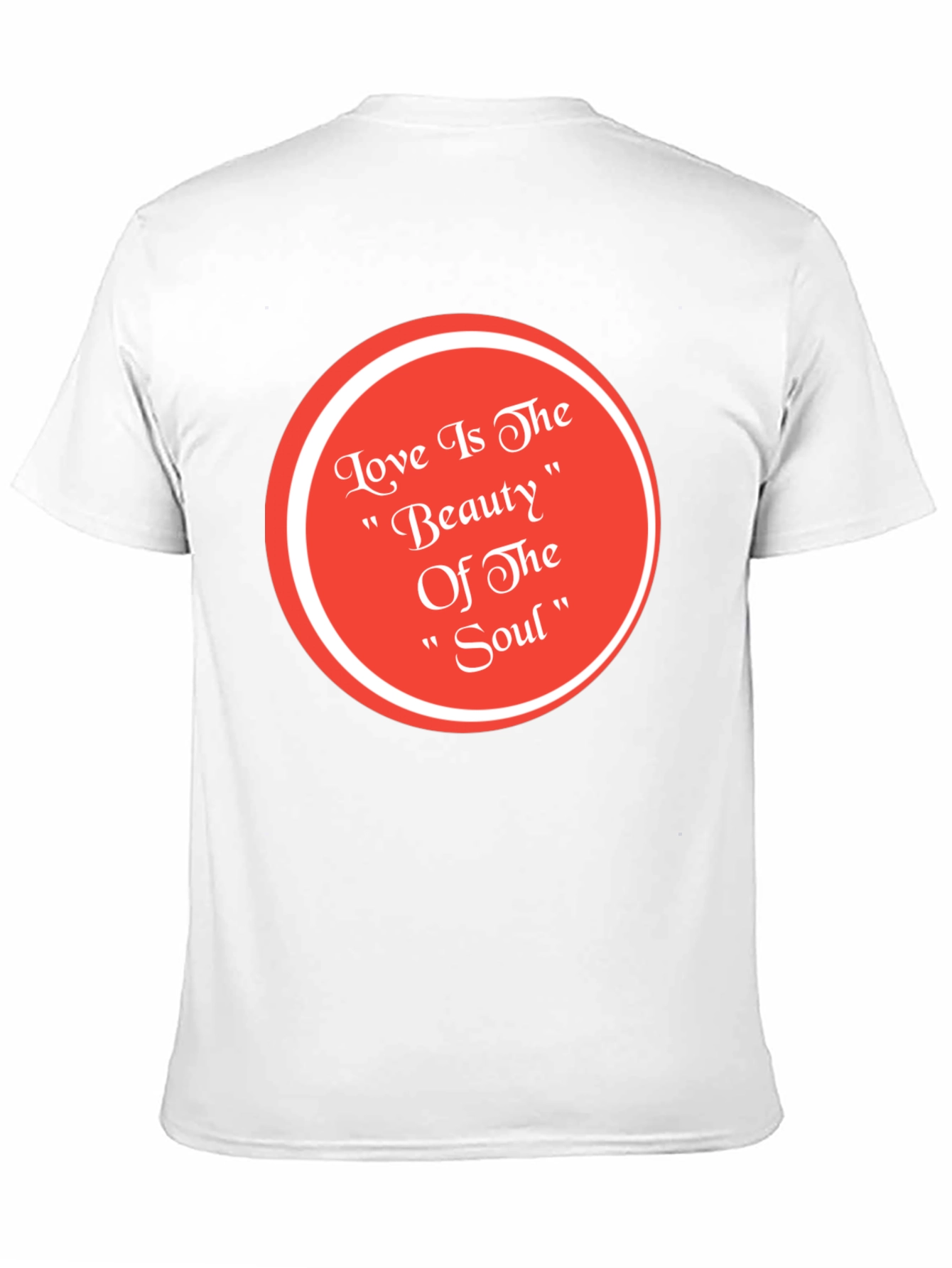 Love Is The Beauty of The Soul Black T-Shirt