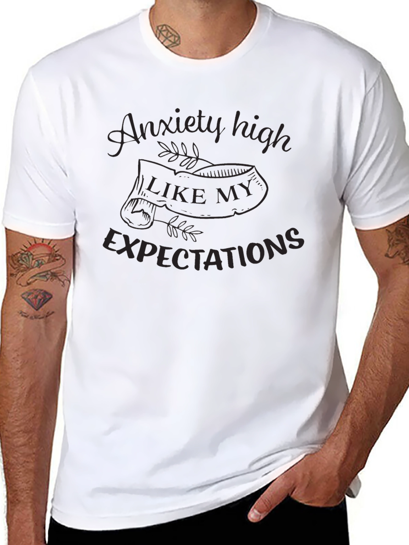 Anxiety High T-Shirt - Unisex Comfort Fit