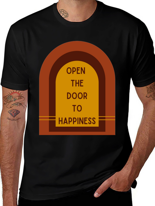 Open Door to Happiness Graphic Tee