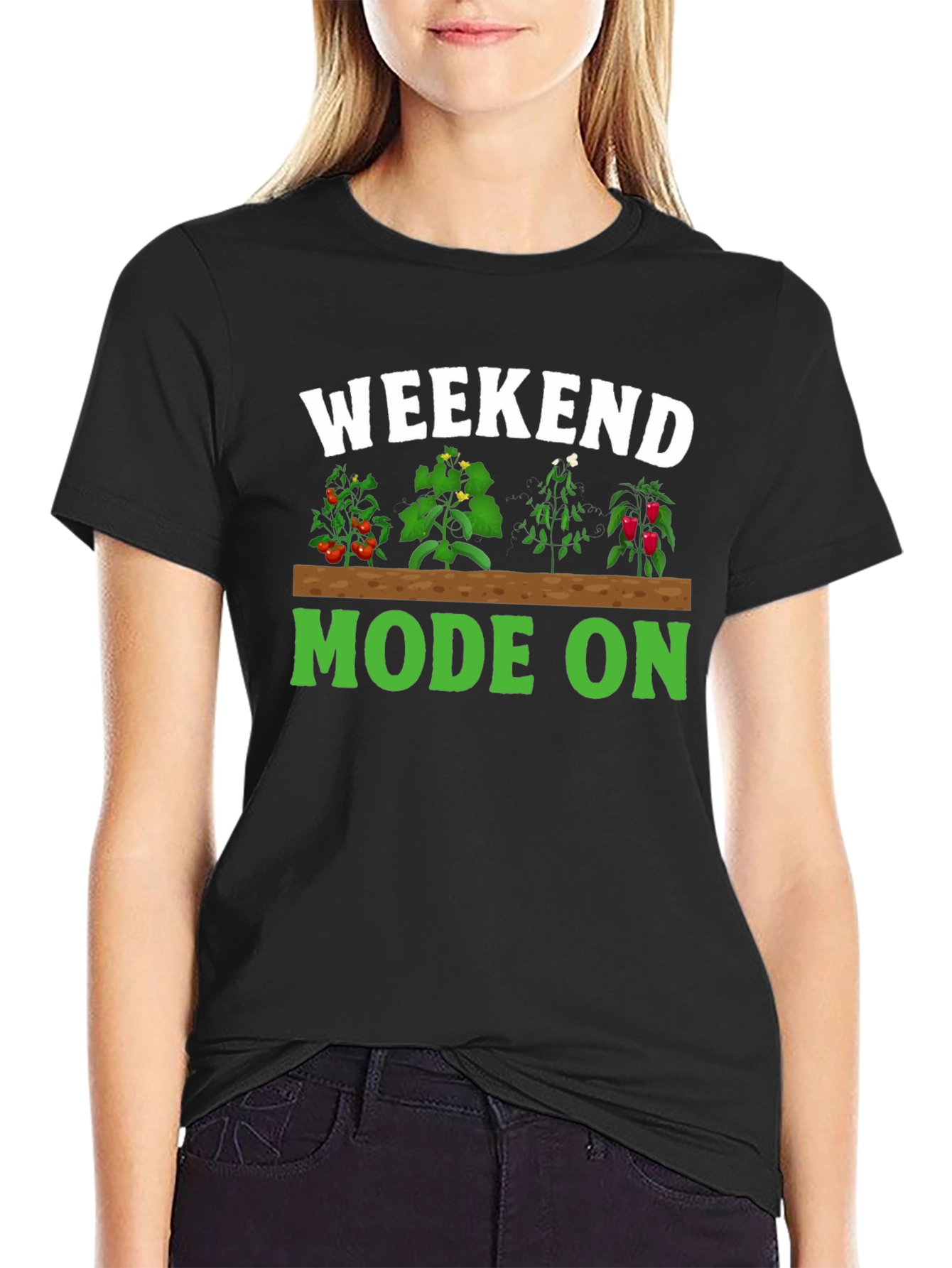 Weekend Mode On Gardening T-Shirt