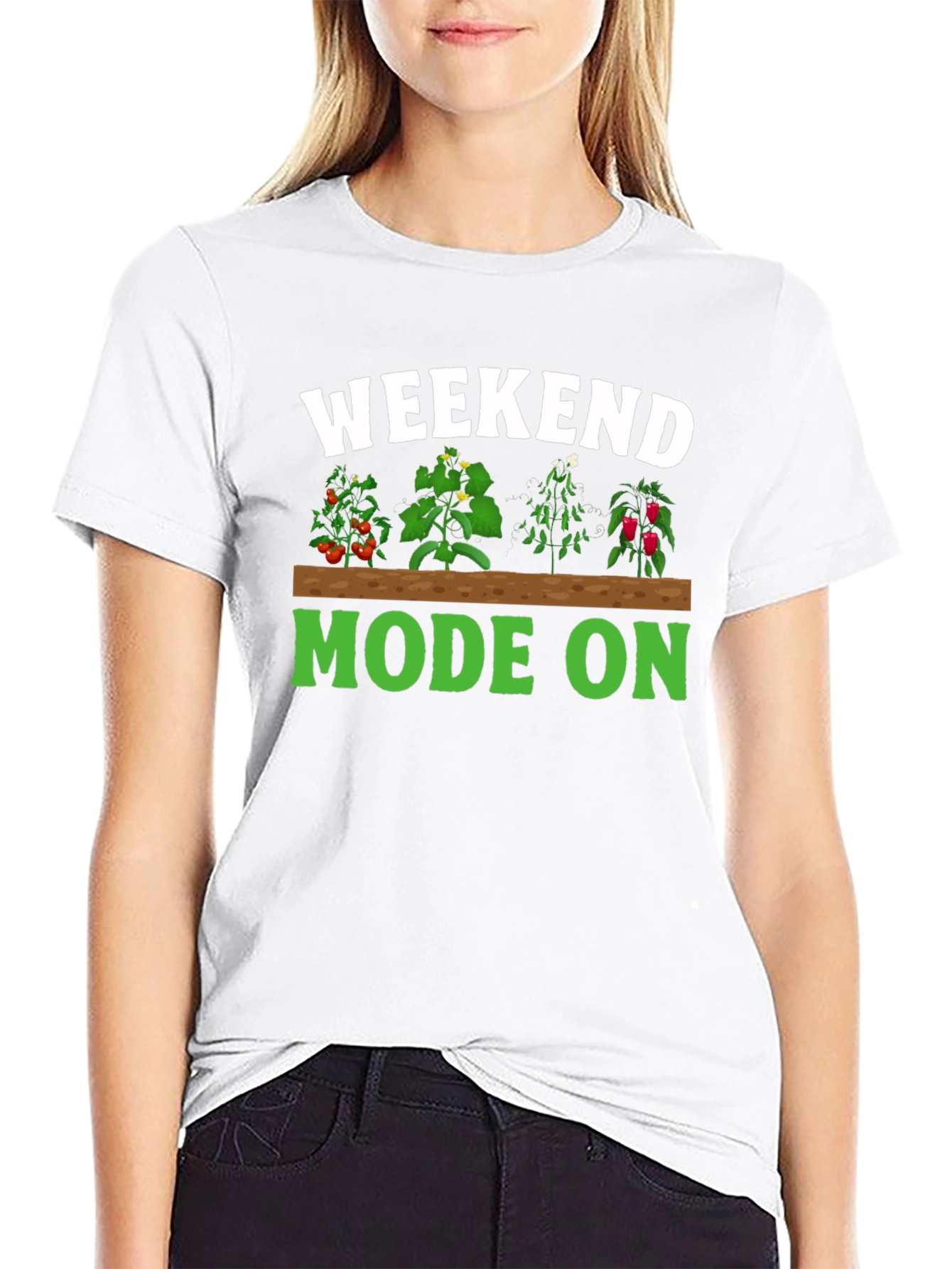 Weekend Mode On Gardening T-Shirt