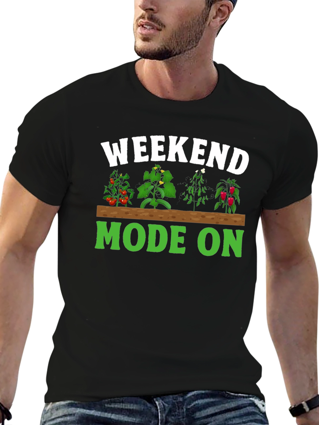 Weekend Mode On Gardening T-Shirt