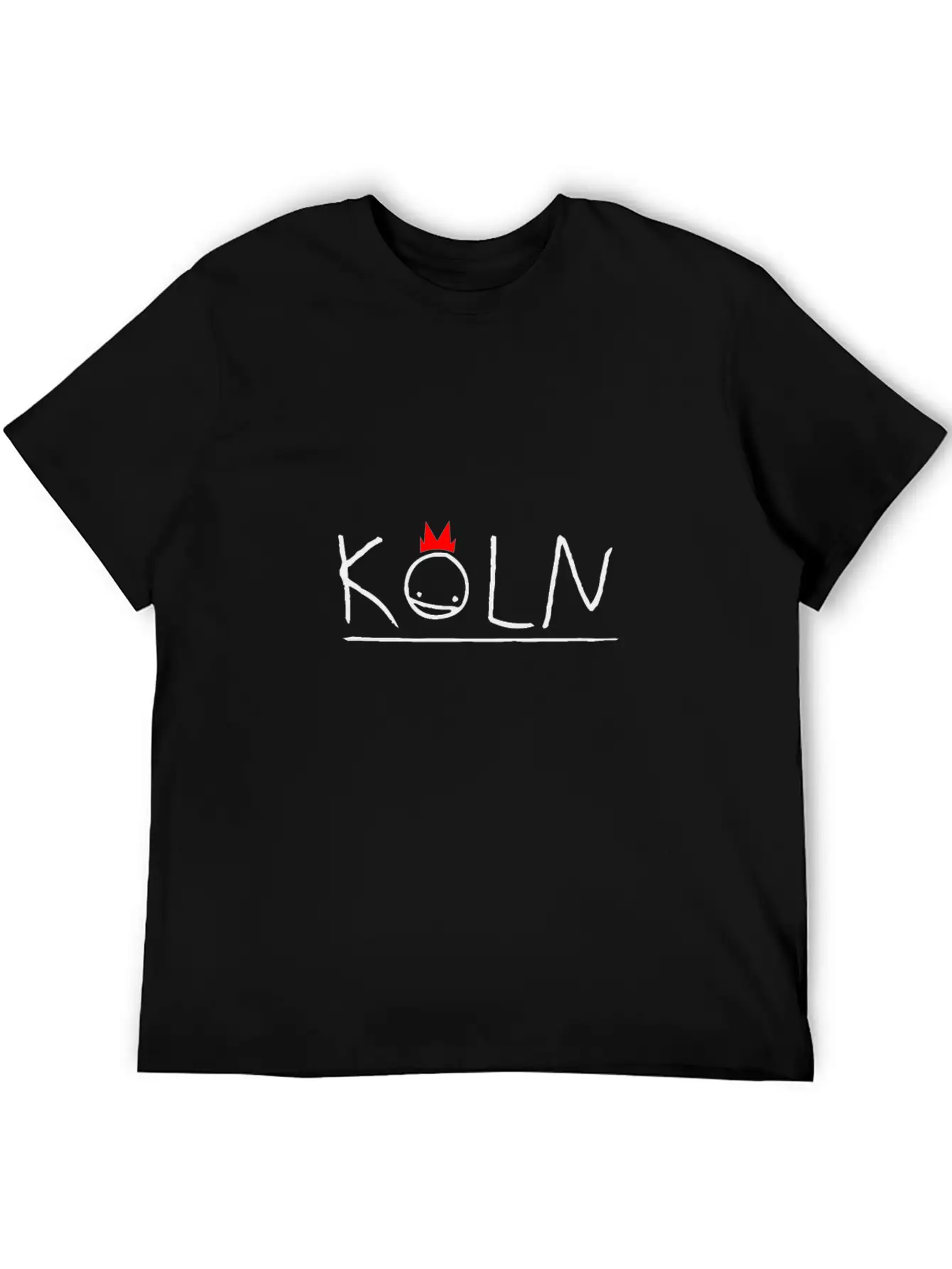 Köln Cologne Motive Germany Unisex Short Sleeve Soft Cotton T-Shirt – Casual Everyday Wear
