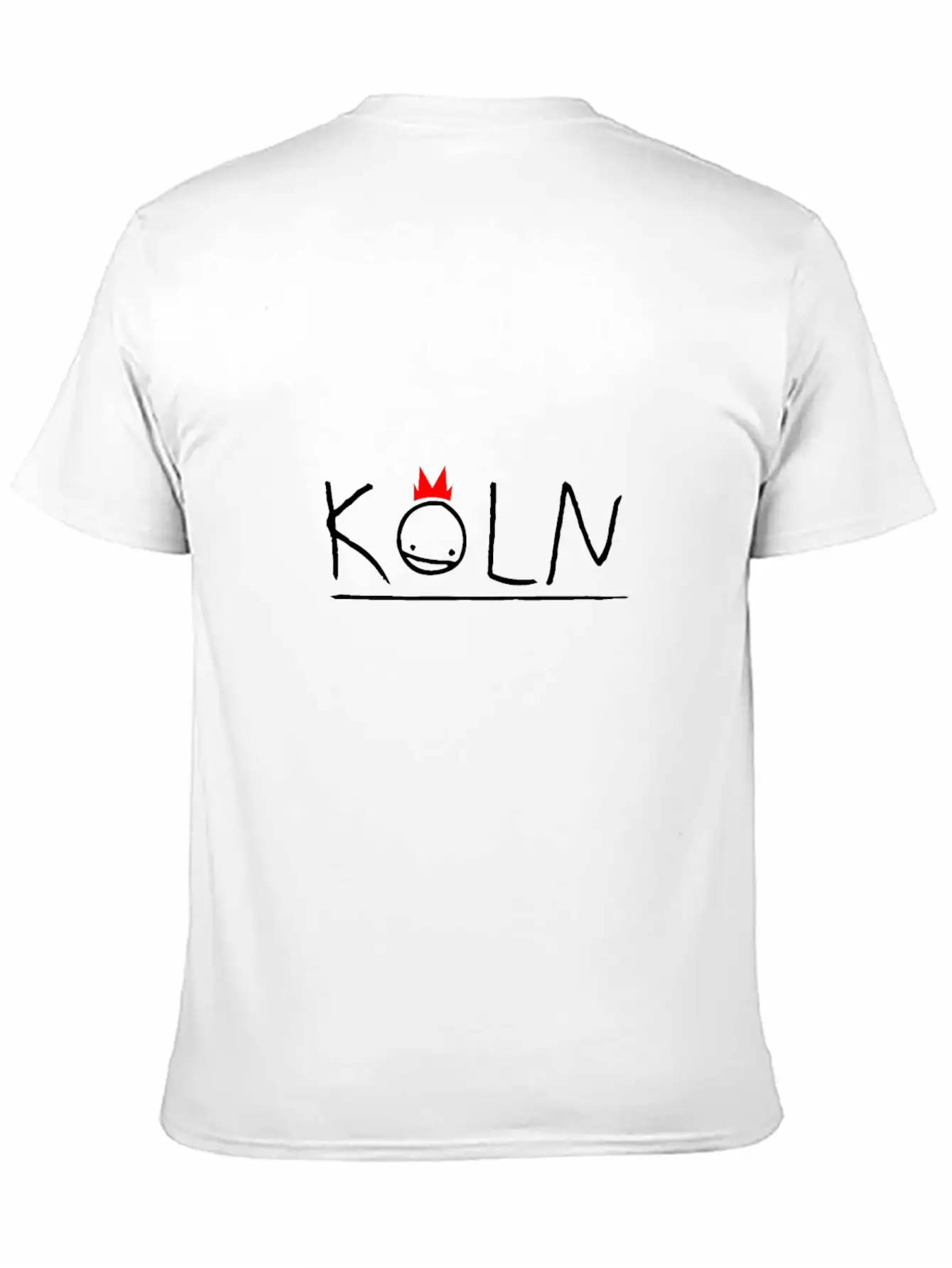 Köln Cologne Motive Germany Unisex Short Sleeve Soft Cotton T-Shirt – Casual Everyday Wear