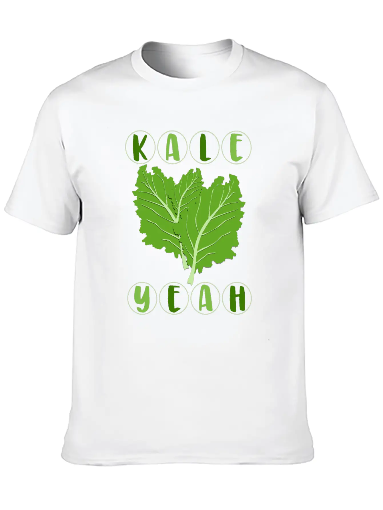 Kale Yeah Vegan Vegetarian Salad Funny Gift Timeless Short Sleeve Tee – Comfy And Minimalist Design
