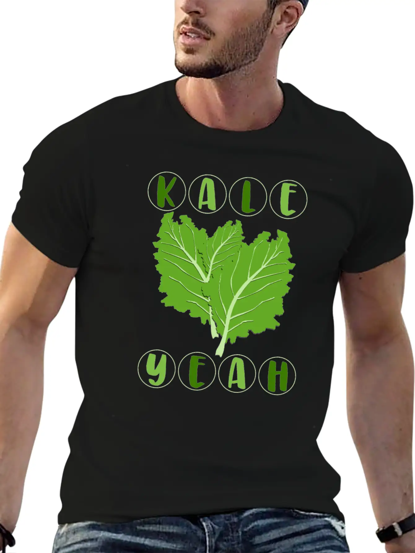 Kale Yeah Vegan Vegetarian Salad Funny Gift Timeless Short Sleeve Tee – Comfy And Minimalist Design