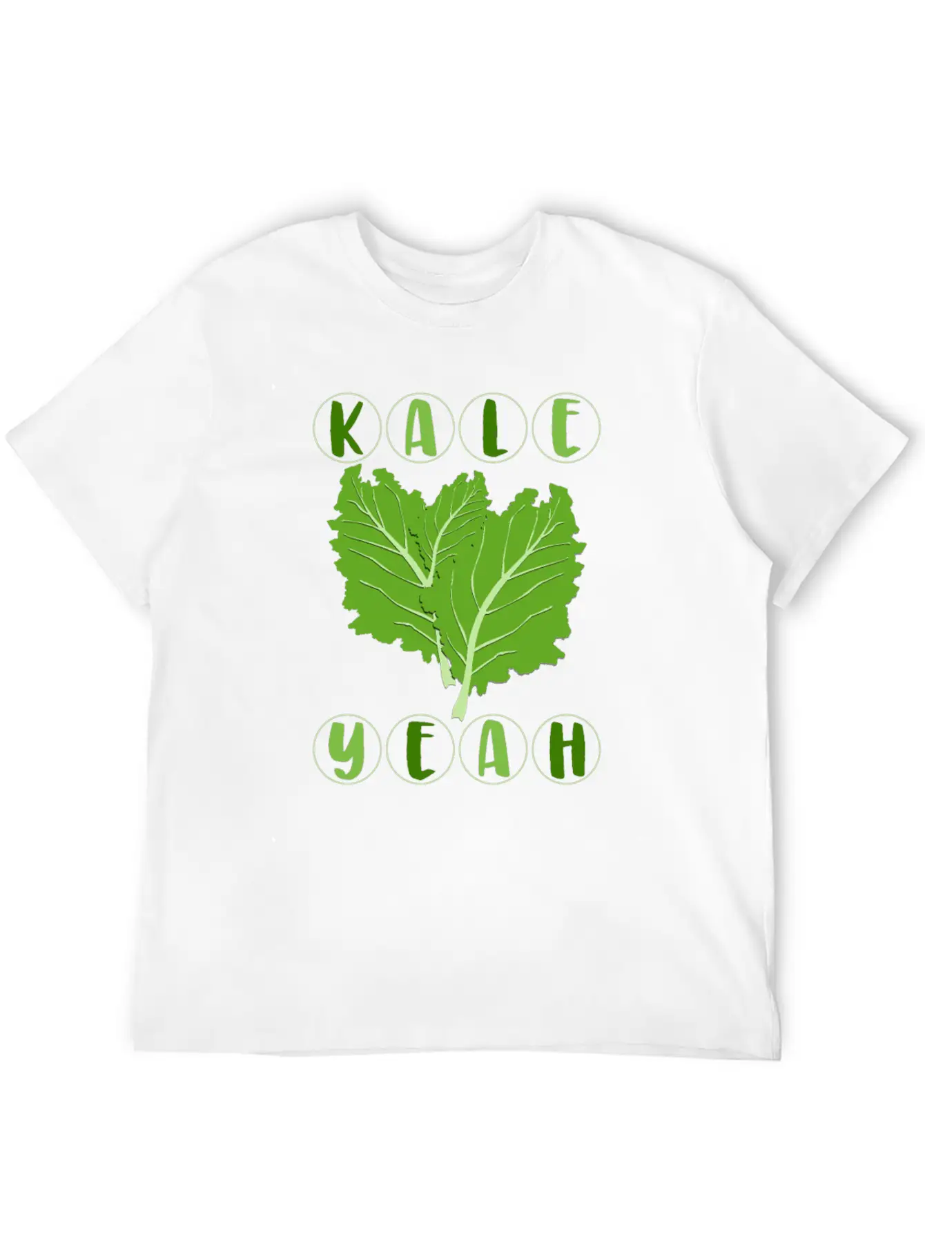 Kale Yeah Vegan Vegetarian Salad Funny Gift Timeless Short Sleeve Tee – Comfy And Minimalist Design