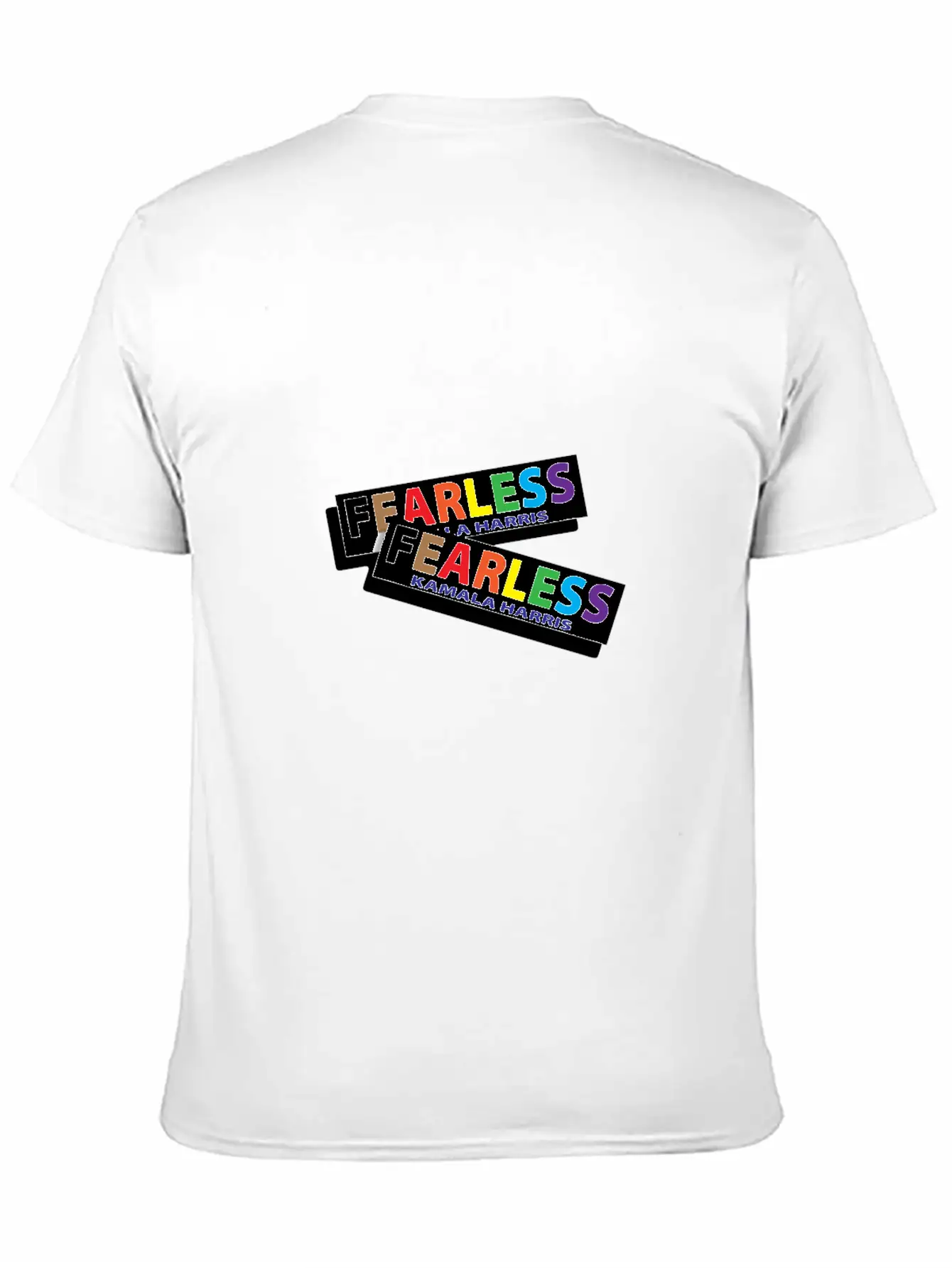KAMALA HARRIS FEARLESS BUMPER STICKER For Christma Unisex Short Sleeve Soft Cotton T-Shirt – Casual Everyday Wear
