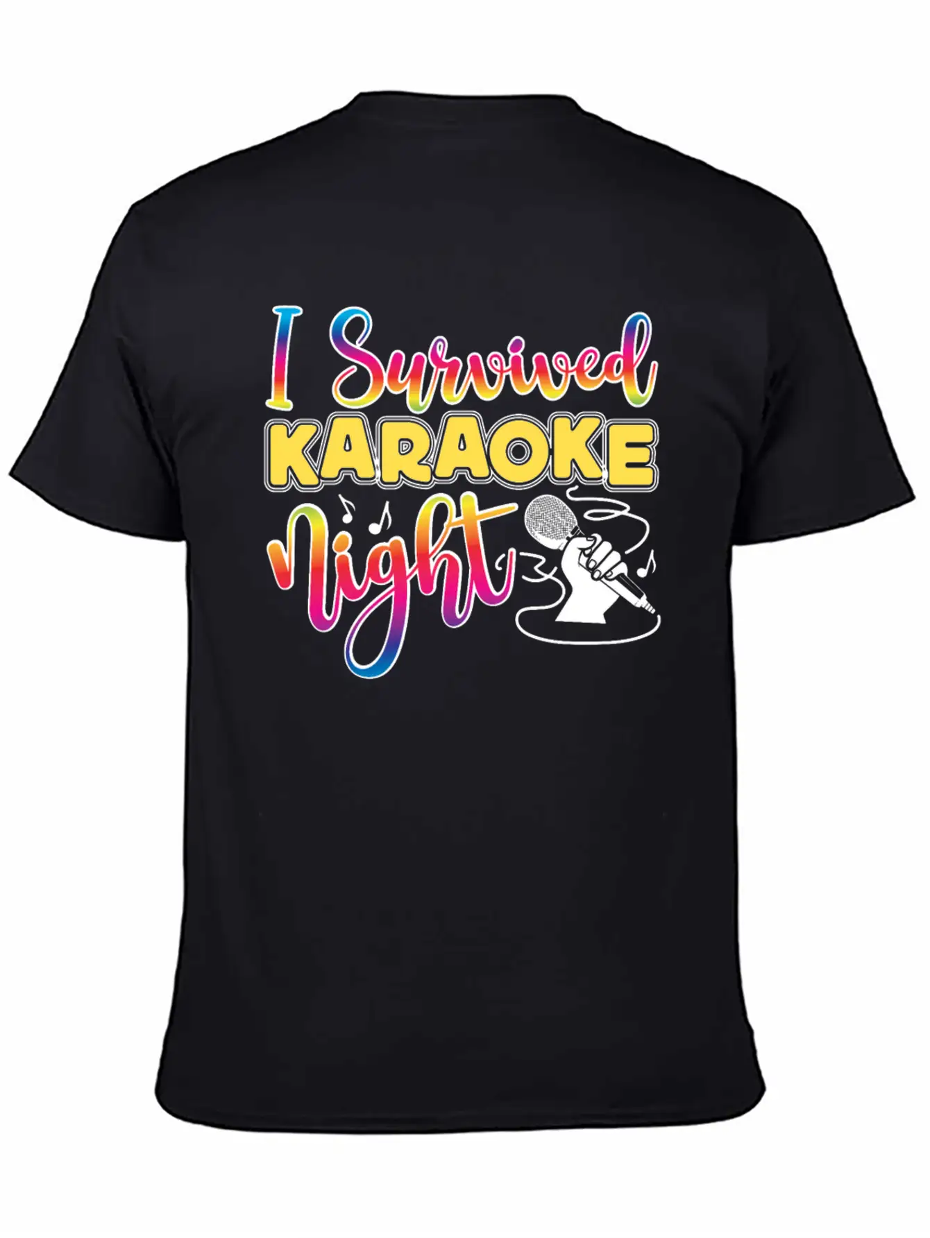 Karaoke Singer 80s Retro I Timeless Short Sleeve Tee – Comfy And Minimalist Design