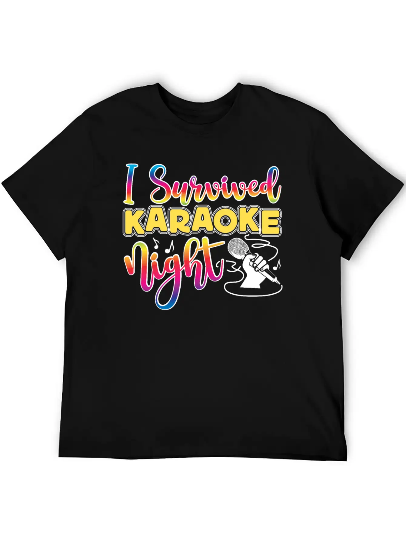 Karaoke Singer 80s Retro I Timeless Short Sleeve Tee – Comfy And Minimalist Design