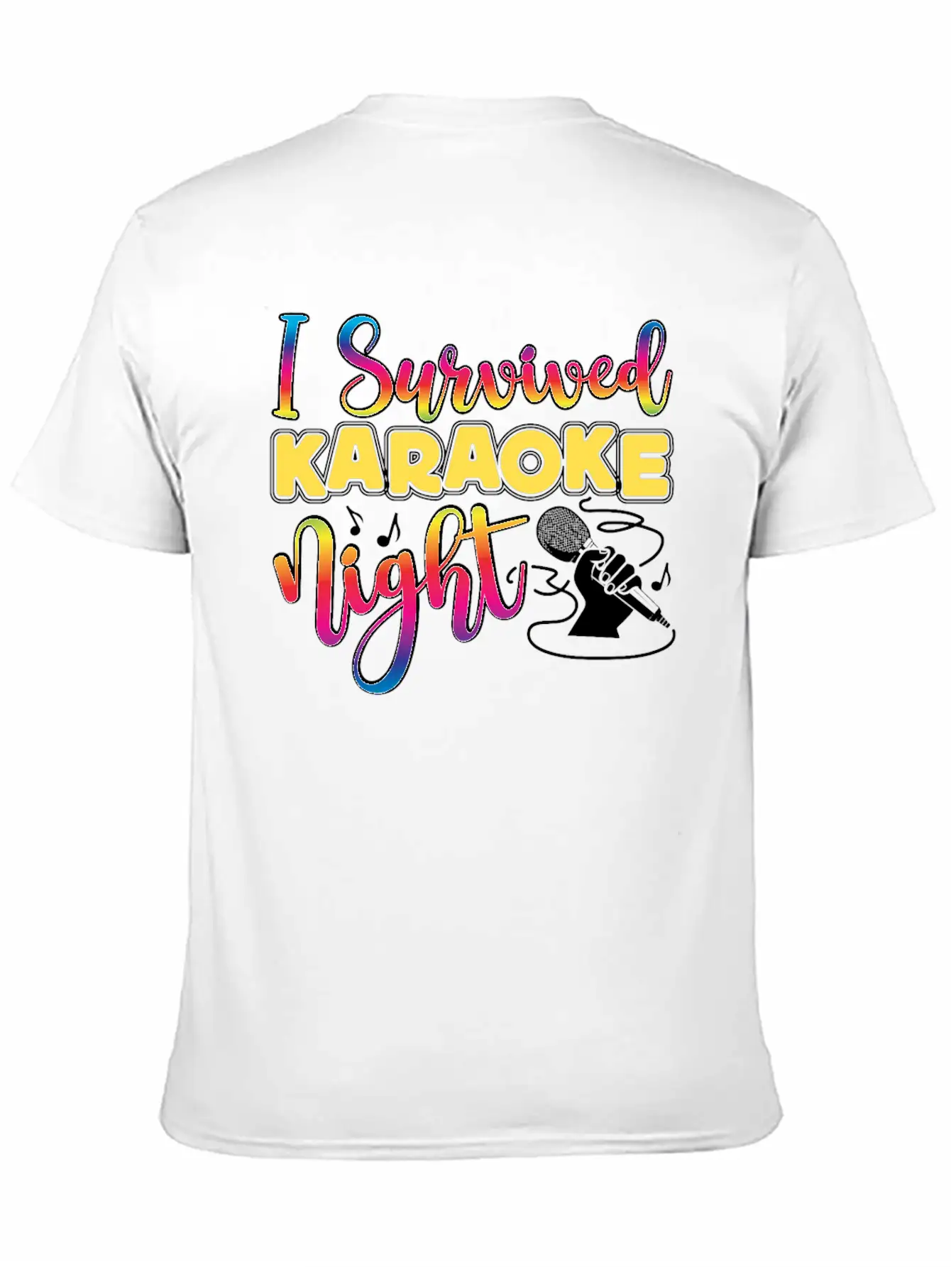 Karaoke Singer 80s Retro I Timeless Short Sleeve Tee – Comfy And Minimalist Design