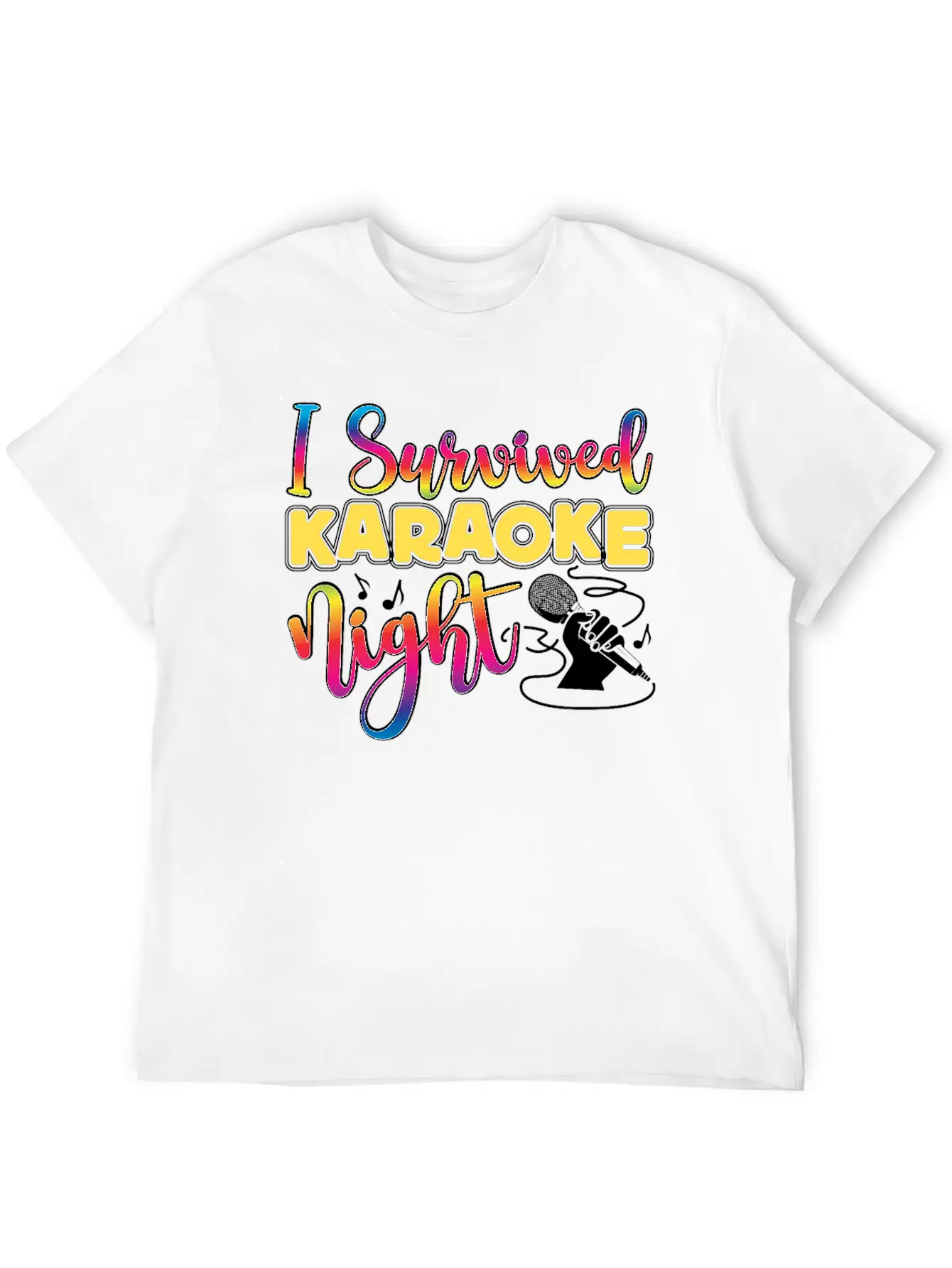 Karaoke Singer 80s Retro I Timeless Short Sleeve Tee – Comfy And Minimalist Design