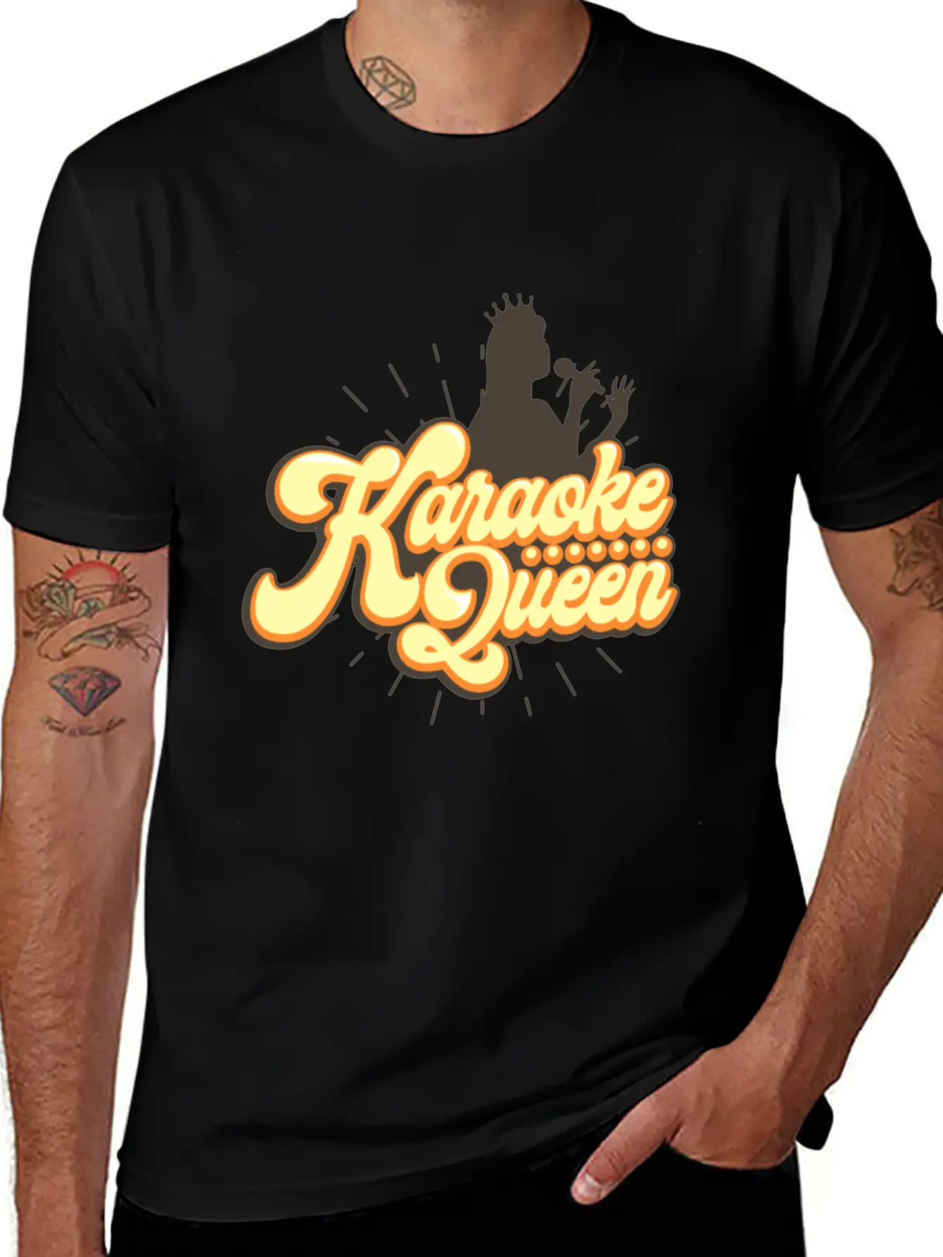 Karaoke Singer Timeless Short Sleeve Tee – Comfy And Minimalist Design