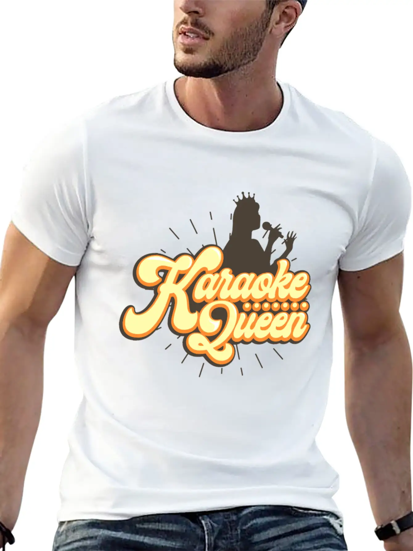 Karaoke Singer Timeless Short Sleeve Tee – Comfy And Minimalist Design