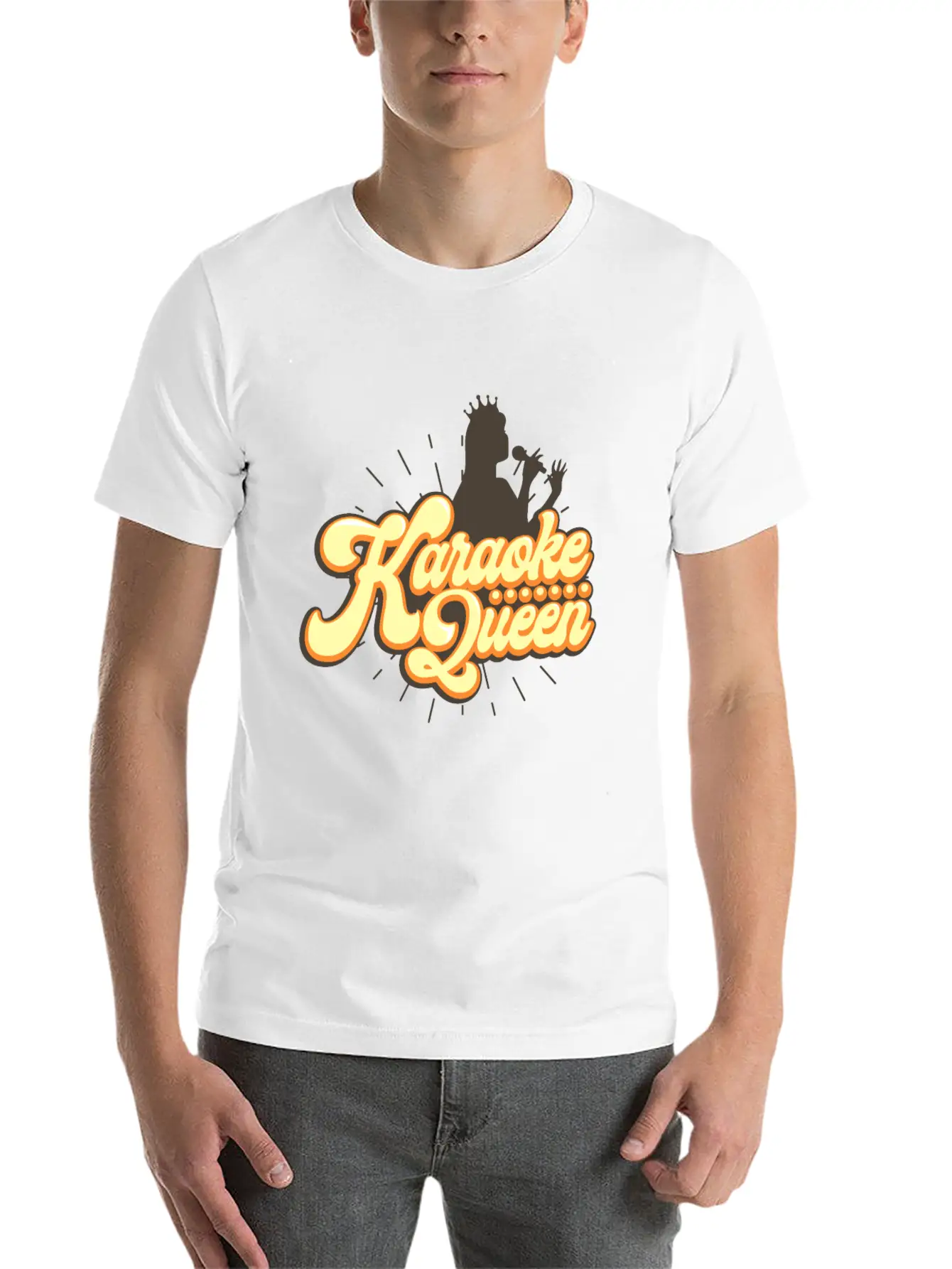 Karaoke Singer Timeless Short Sleeve Tee – Comfy And Minimalist Design