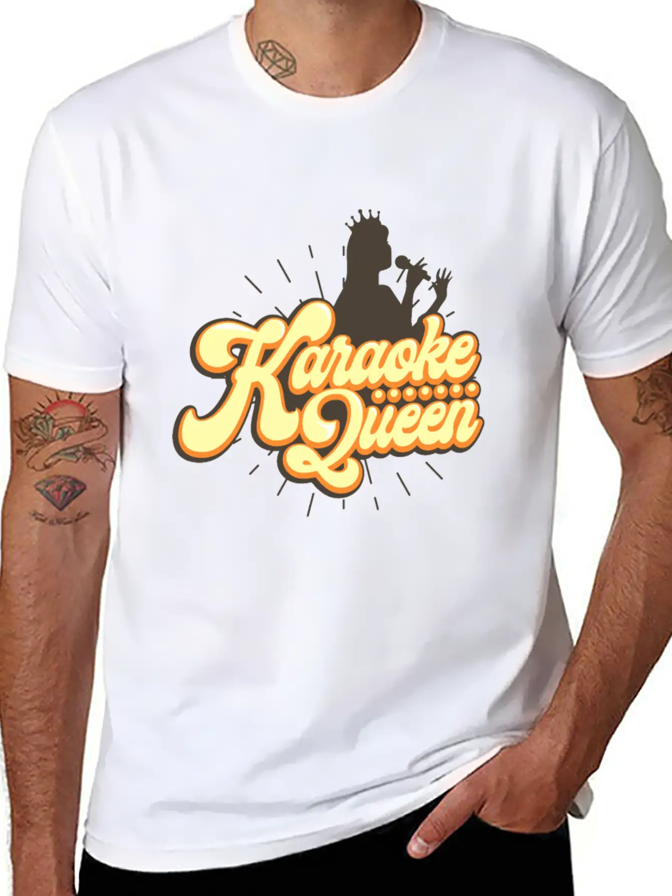 Karaoke Singer Timeless Short Sleeve Tee – Comfy And Minimalist Design