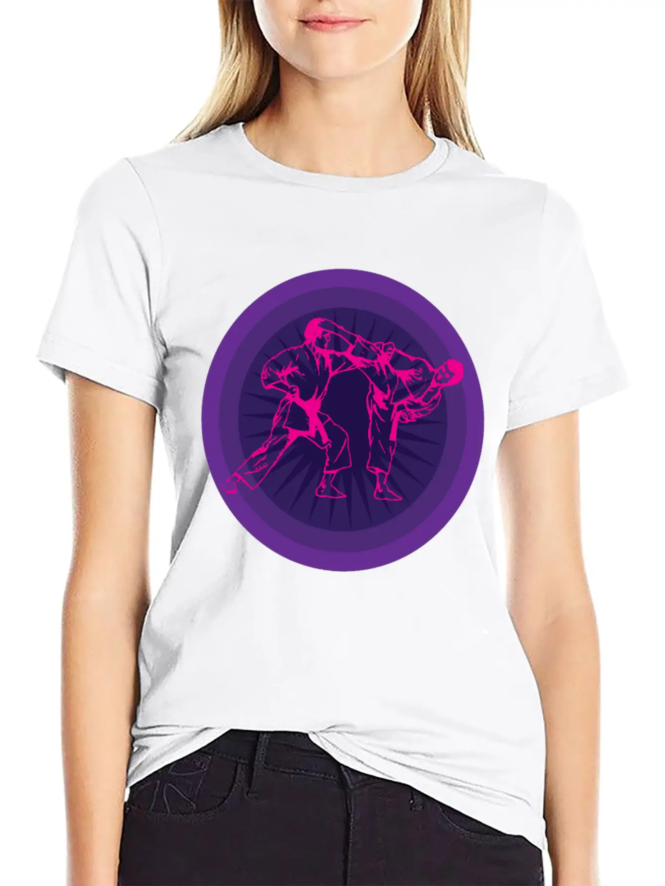 Karate Fighter Sport Timeless Short Sleeve Tee – Comfy And Minimalist Design