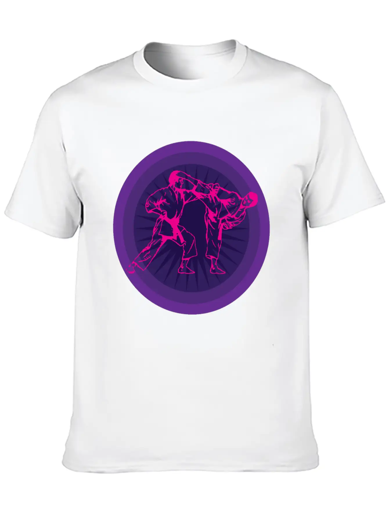 Karate Fighter Sport Timeless Short Sleeve Tee – Comfy And Minimalist Design