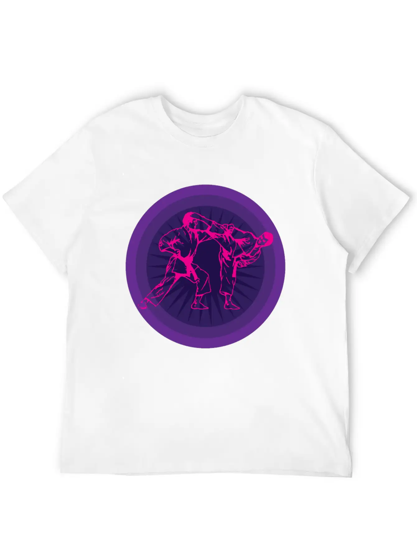 Karate Fighter Sport Timeless Short Sleeve Tee – Comfy And Minimalist Design