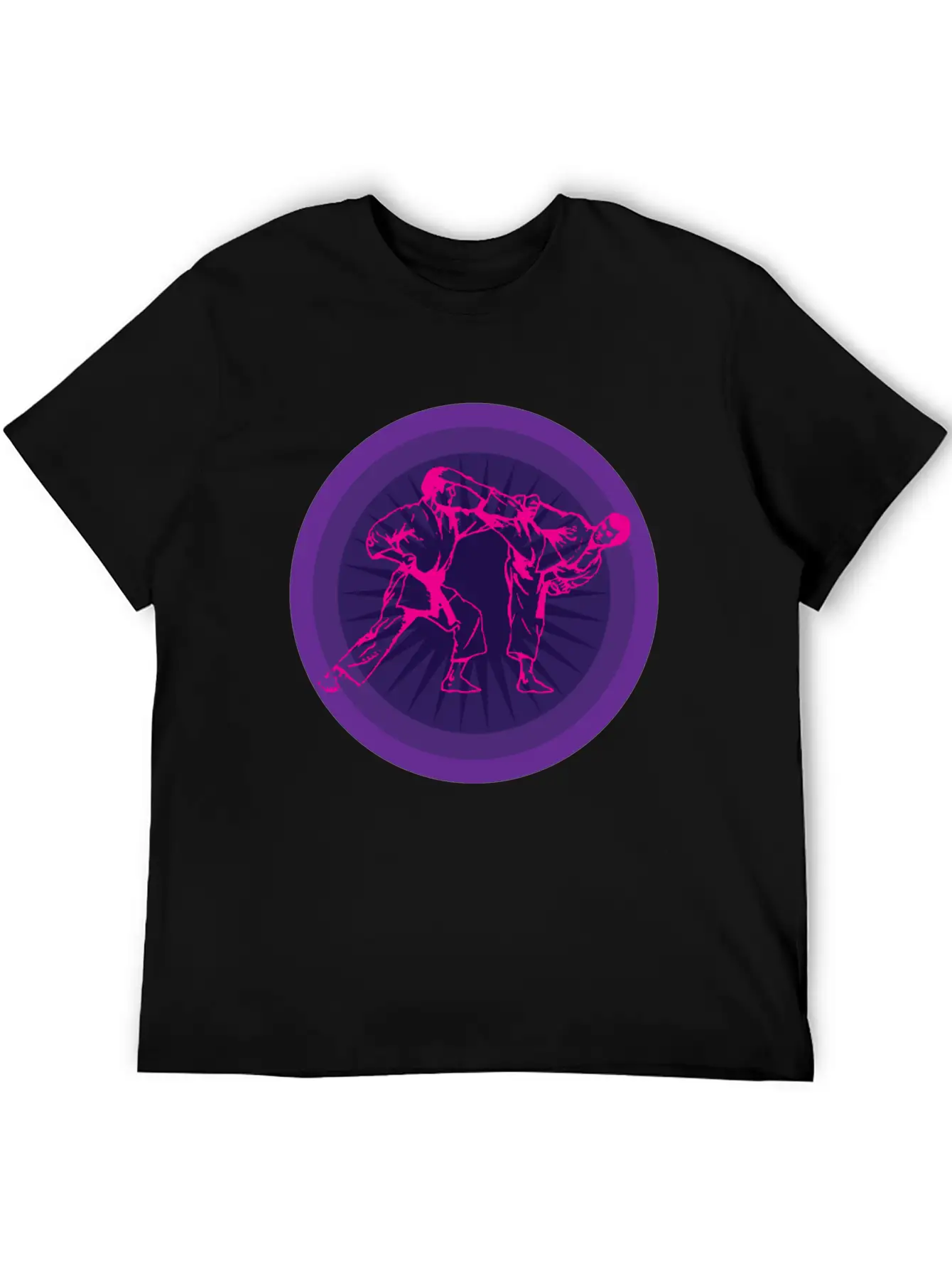 Karate Fighter Sport Timeless Short Sleeve Tee – Comfy And Minimalist Design