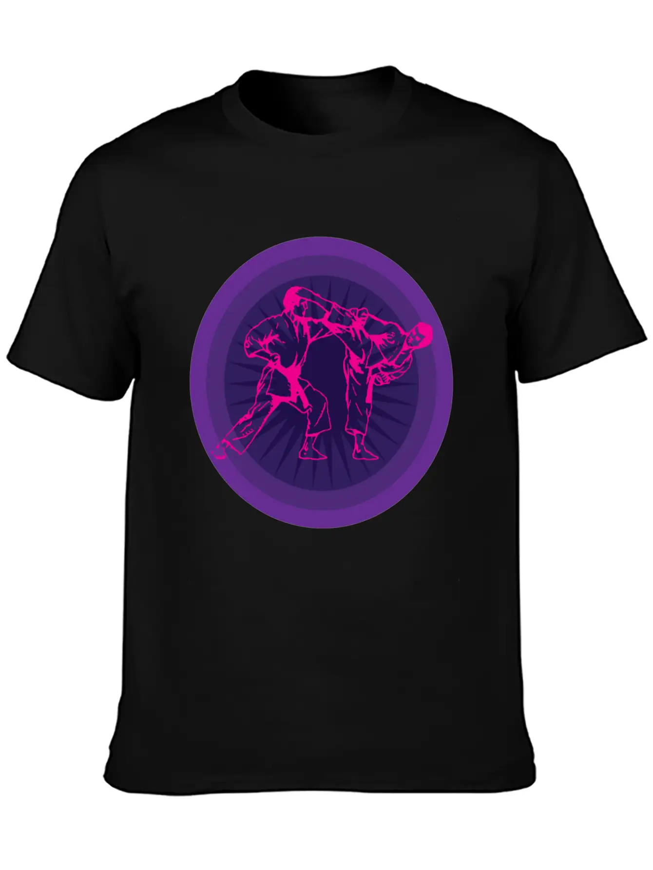 Karate Fighter Sport Timeless Short Sleeve Tee – Comfy And Minimalist Design